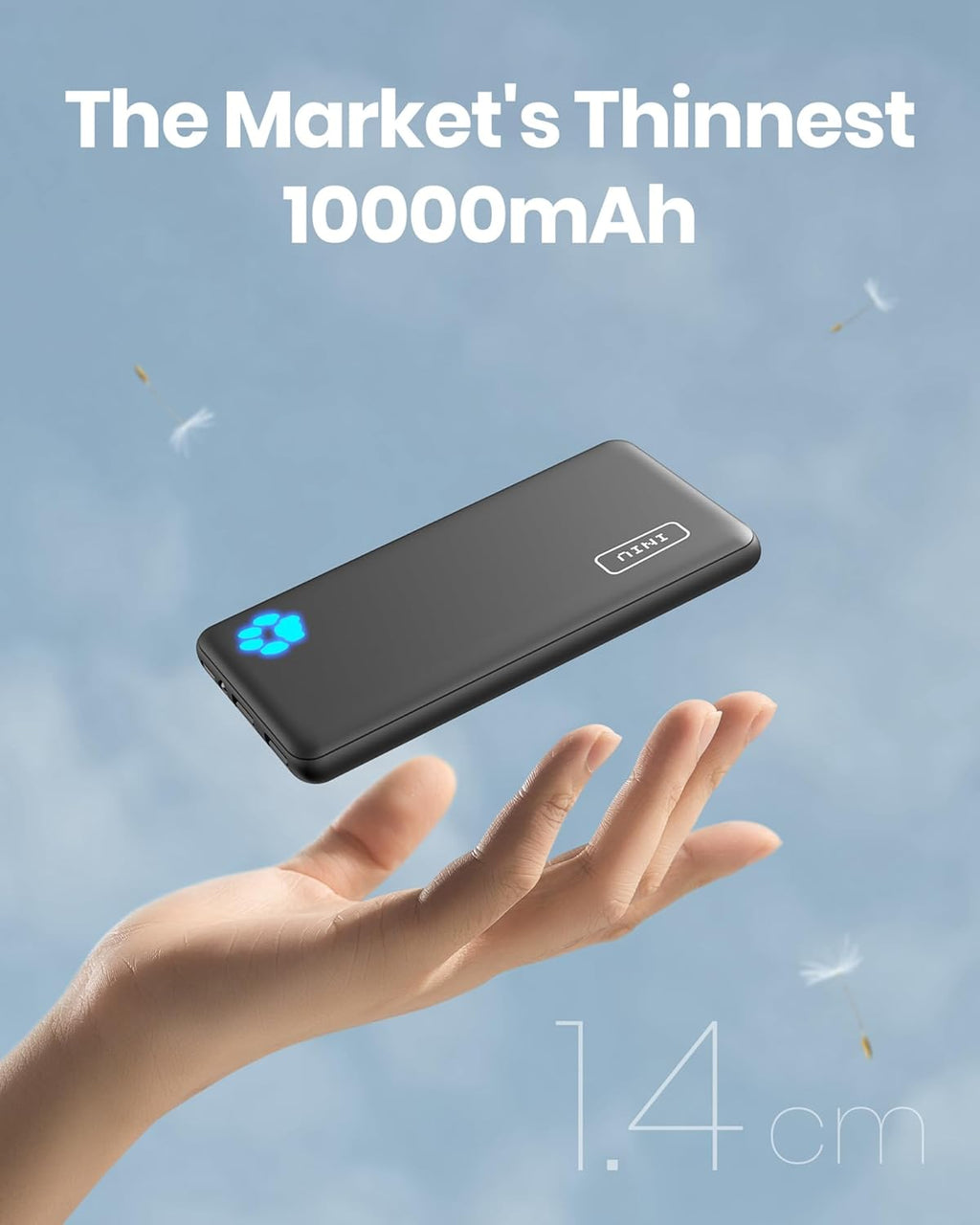 Power Bank, Portable Charger 10000Mah Slimmest & Lightest | Powerbank Triple 3A Phone Battery Pack, Travel Charger for Iphone 17 16 15 14 plus Pro Samsung Ipad Etc
