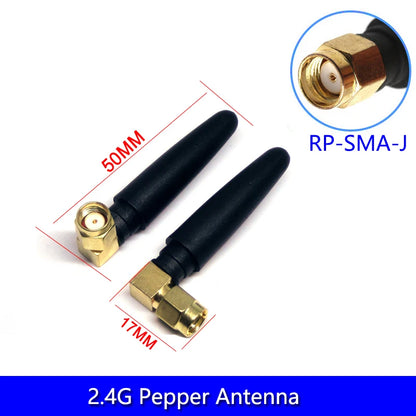 3Dbi 2.4Ghz WIFI Antenna SMA Male Router Bluetooth Antennas Wireless Module 2.4G Antena External Aerial RP-SMA-J Spring